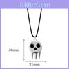 Porte-clés Collier Crâne Maka Soul Eater Avec Visage Souriant Pour Collectionneurs