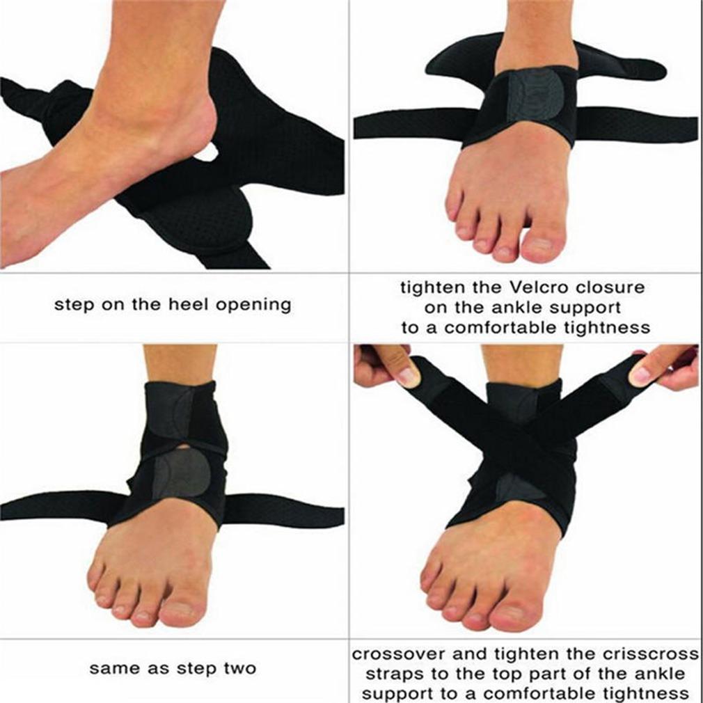 Outdoor Sports Anti-sprain Ankle Strap Adjustable Foot Guard Breathable Fitness Climbing Elastic Support Ankle Guard