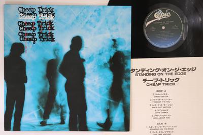 LP Record CHEAP TRICK - Standing On The Edge 283P652 EPIC 1985 Japan Rock Used