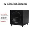12-Inch Built-In Amplifier Active Subwoofer for Home Theater