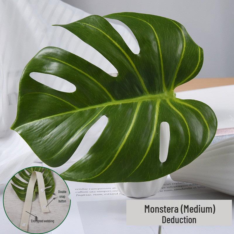 Nordic Plant-Inspired Curtain Tiebacks - Decorative Clips & Straps for Home Windows