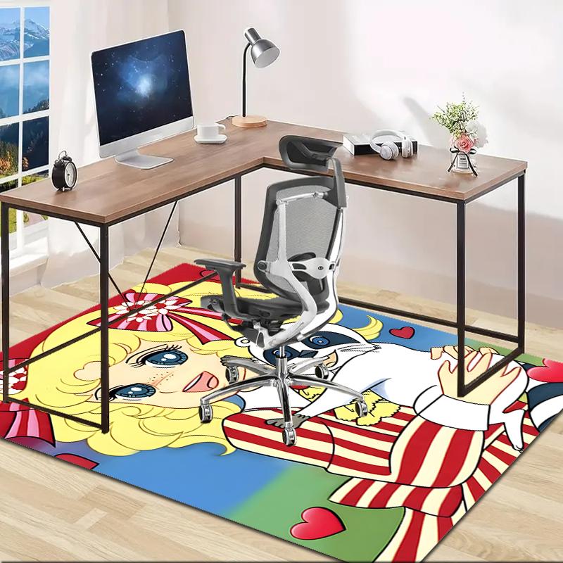 1pc Candy Candy2 Design Area Rug - Non-Slip, Soft & Cozy Floor Mat for Living Room, Bedroom, Office - Indoor/Outdoor Decorative Carpet
