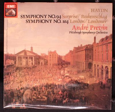 LP Record JOSEPH HAYDN, PITTSBURGH SYMPHONY O - Symphony No. 94 " Surprise"/ Sympho ASD3839 His Master's Vo 1979 UK Classical Used