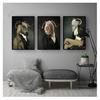 And Prints Earl of the Goat Canvas Paintings On The Wall Art Picture Wall Decoration Cuadro Nordic Retro Goat Canvas Art Posters