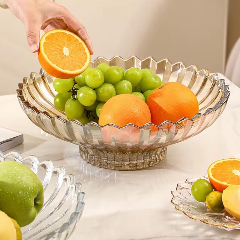 Zhinianhua Crystal Lotus Fruit and Candy Plate