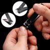 1Pcs Professional Stainless Steel Toe Nail Clippers Nail Cutting Machine Tool