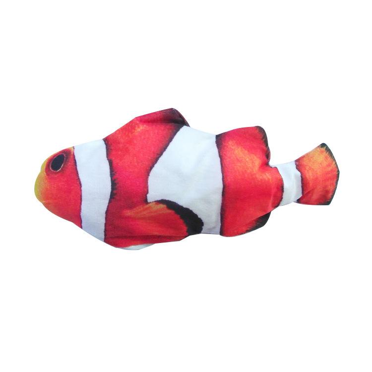 Electric Simulation Fish Jumping Fish Net Red Fish Moving Fish Electric Jumping Fish Simulation Electric Fish Toy
