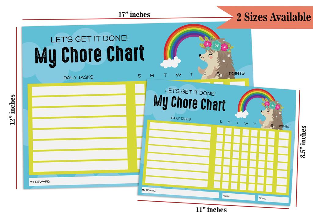 Inkdotpot Magnetic  Whiteboard Let's Get It Done My Chore Chart Chore  Chart For  Refrigerator