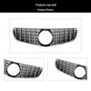 Silver Front Grille Replacement for 2009-2013 Mercedes E-Class W207 GT Style