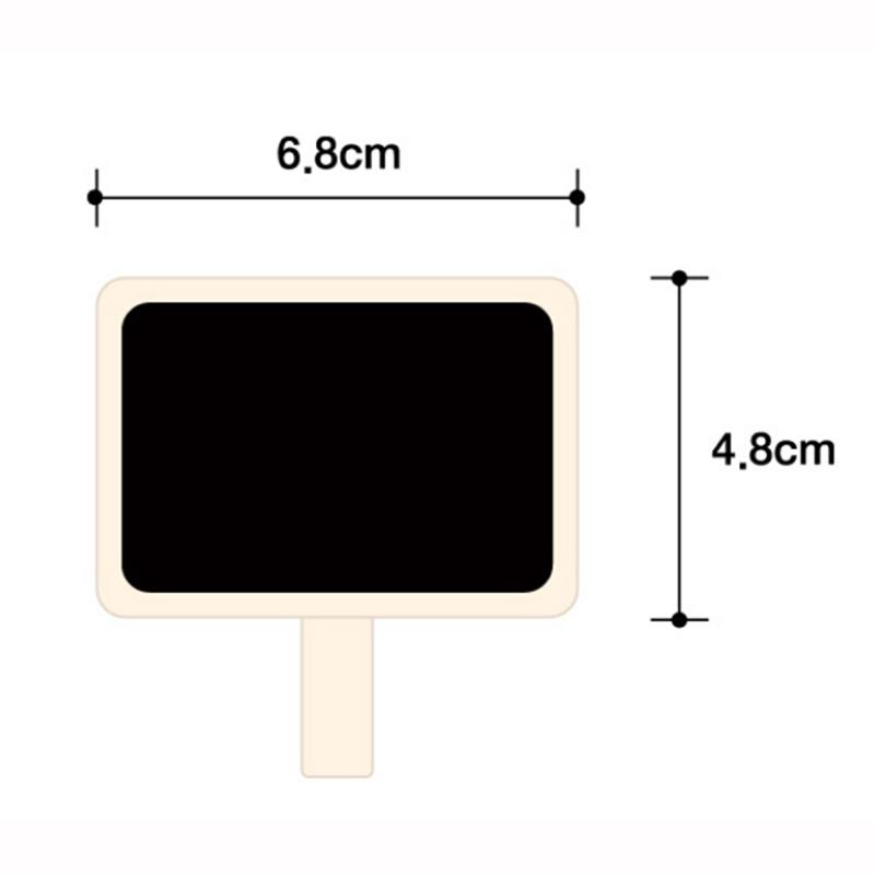 Standing Wooden Photo Holder Card Paper Note Memo Clip Desk Decor