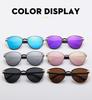 Round Anti-UV Colorful High-End Fashion Sunglasses
