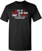 Funny 3 Out of 4 Voices In My Head Want To Sleep Penguin T-shirt