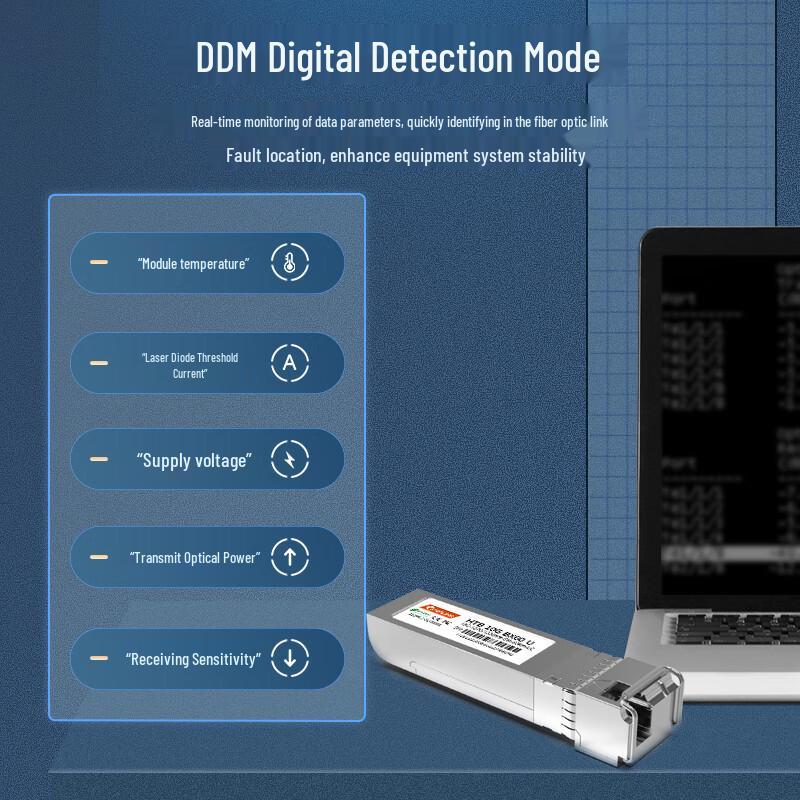 netLINK 10G SFP+ BiDirectional Fiber Optic Module Pair
