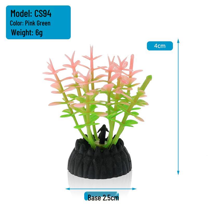 Yapay Akvaryum Dekorasyonu: Plastik Su Bitkileri ve Çiçekleri