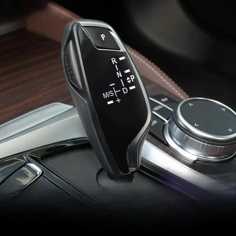 Panelöverdrag för bilväxelspaksknopp För BMW 1 2 3 4 5 7-serien F10 F11 F01 F02 X1 X3 X4 X5 X6 M3 M5 F30 F32 F48 F25 F15 F16