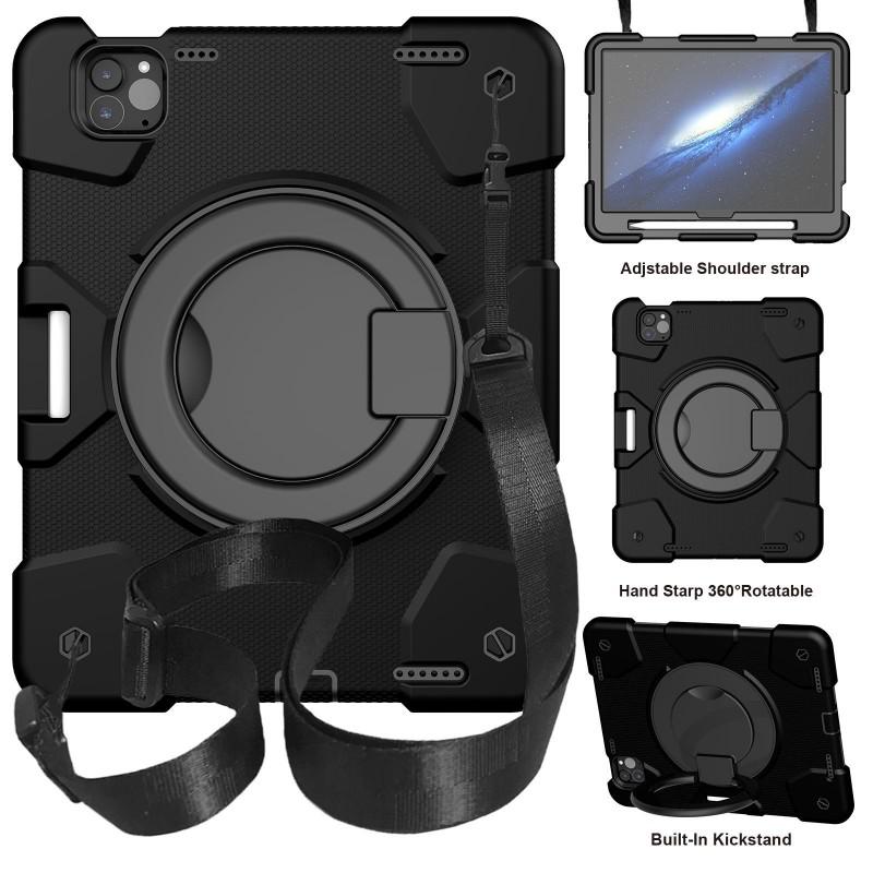 Shockproof Full Coverage IPad Air 6 7 Case With Stand Support Handle Strap 11 Inch Pro Tablet