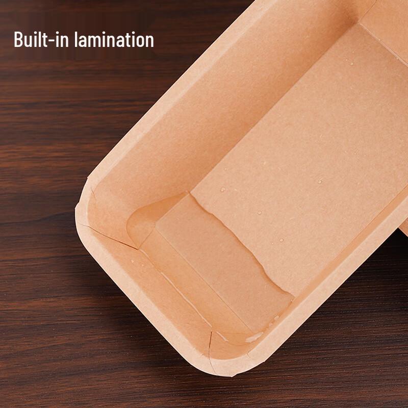 Disposable Kraft Boat-shaped BBQ Tray