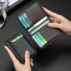 Portable Super Slim Soft Wallet Pu Leather Mini Credit Card Wallet Purse Card Holders Men Wallet Thin Small Short Wallets