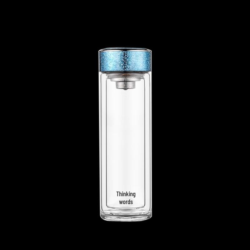 Cino Double-Layer Antibacterial Glass Cup