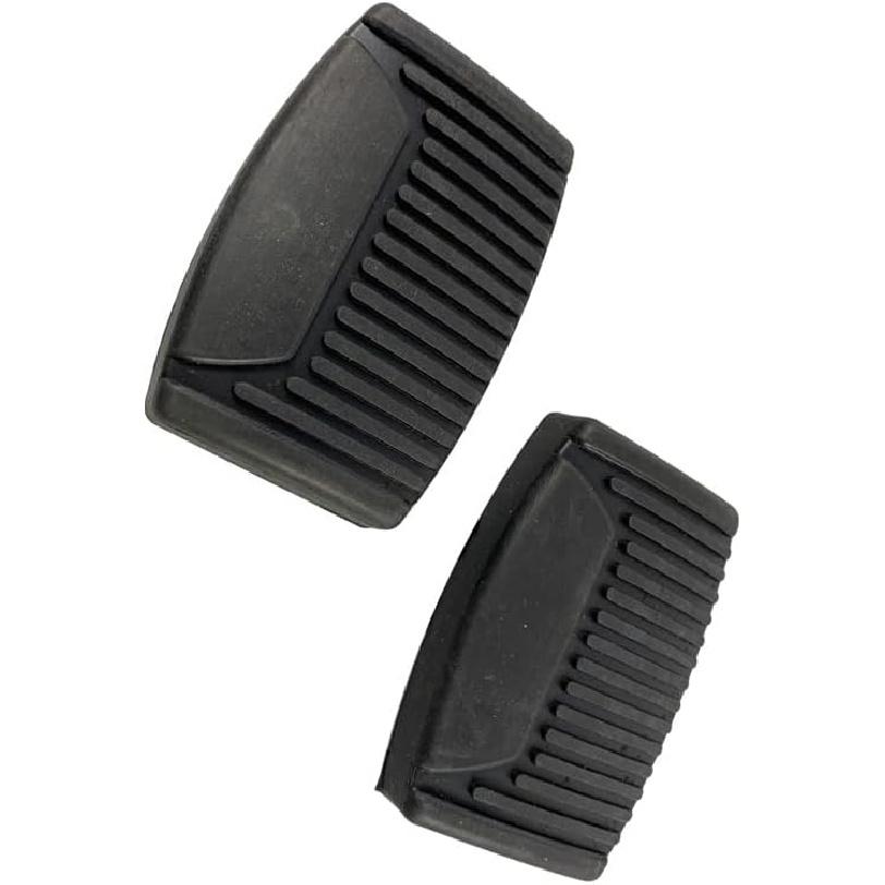 

Pair Brake Clutch Pedal Pads Manual Trans Compatible with 1964-2008 Ford Econoline Bronco F-100 F-150 F-250 F-350 F-450 F-500 F-550 Super Duty, for