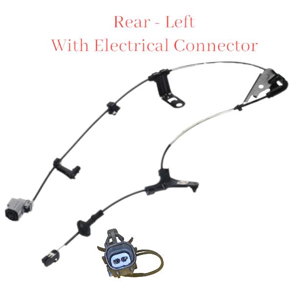 ABS Wheel Speed Sensor Wire Harness & Connector Rear Left fits Corolla Matrix