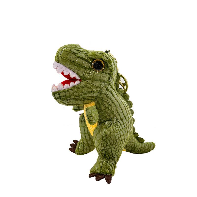 Cartoon Ugly and Cute Hamburger Capybard Dinosaur Plush Pendant Schoolbag Couple Keychain Boutique Doll Grab Machine Doll