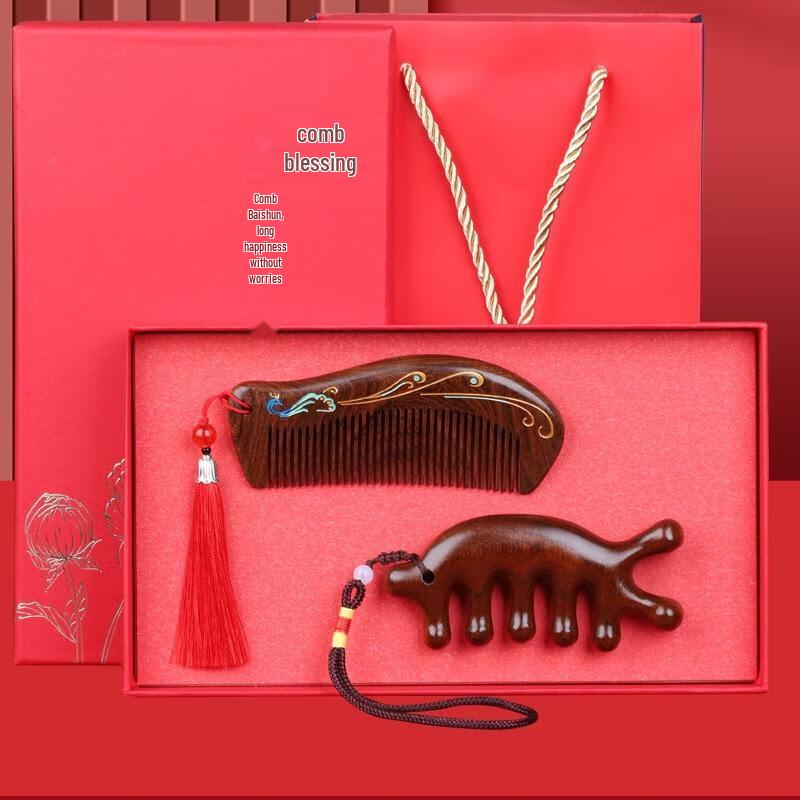 JINGRUIXIANG Wellness Comb & Massager Gift Sets
