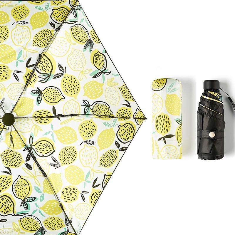 Red Leaf Ultralight 5-Fold Automatic Compact UV Travel Umbrella