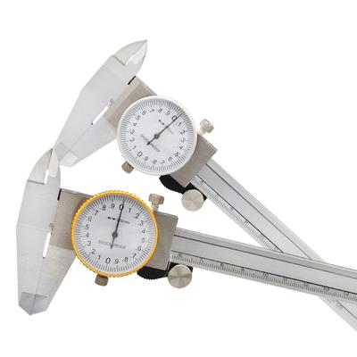 Messschieber mit Skala, 0–150 mm, 0,02 mm, hochpräziser Messschieber aus Edelstahl für die Industrie, stoßfestes metrisches Messwerkzeug