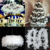 2M DIY Craft Cosplay Fluffy Grament Accessaries Party Garland Xmas Ribbon Feather Boa Strip Feathers Christmas Tree Decor
