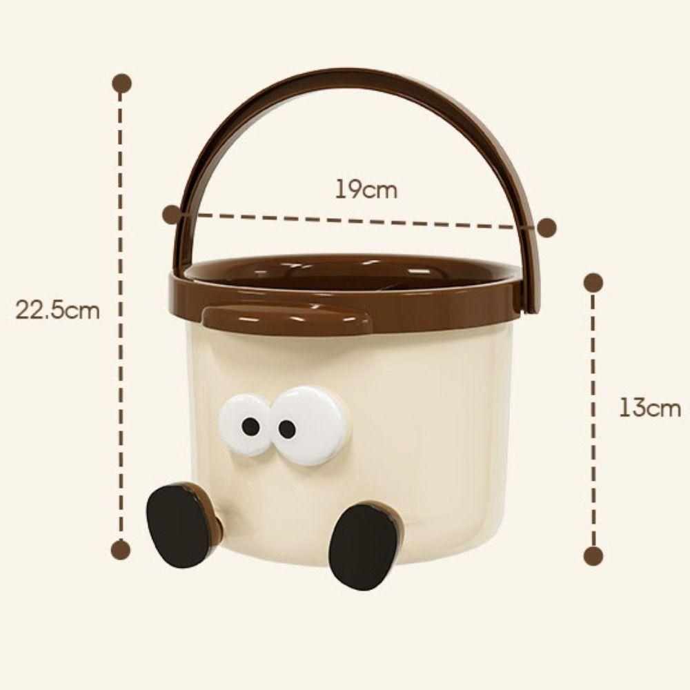 High-capacity Handheld Pen Holder Double-deck Stationery Organizer Pencil Storage Box  Office