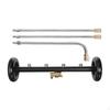 Pressure Washer Undercarriage Cleaner Set Under Car 1/4" Connector Underbody Wash Water