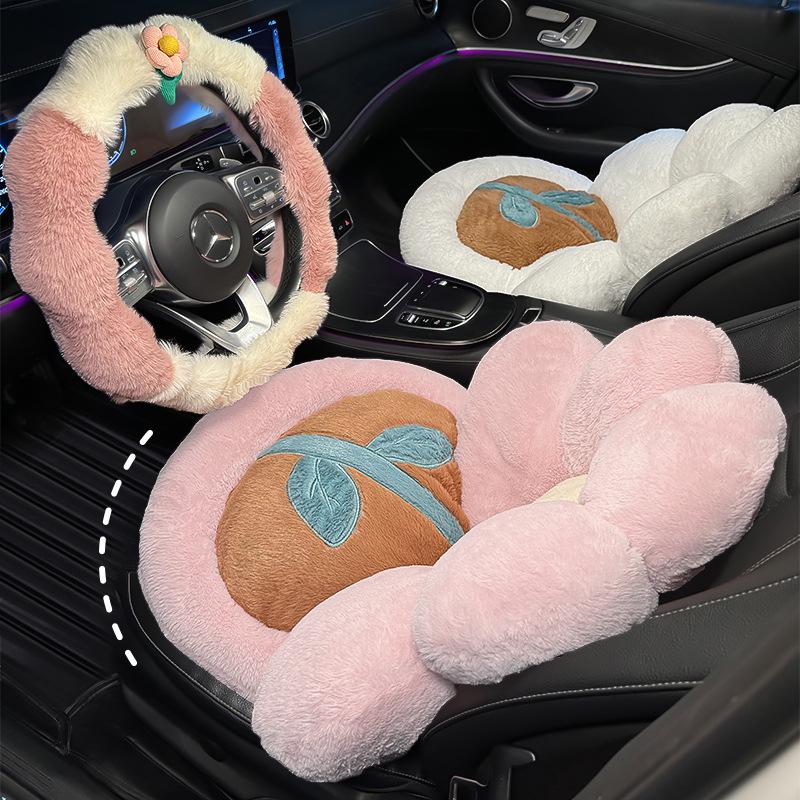 2025 Floral Lumbar Car Seat Cushion for Women