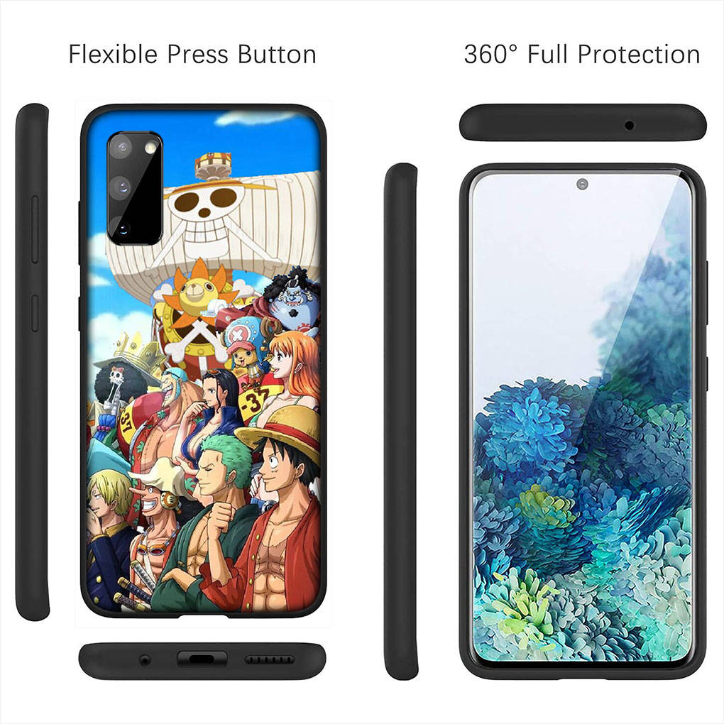 Cover for iPhone 16 15 Xiaomi Redmi Note 14 13 12 11 Pro Max X 8 9 16e Samsung Galaxy S25 S24 S23 Moto E15 OPPO Huawei One Piece Luffy Ace Phone Case