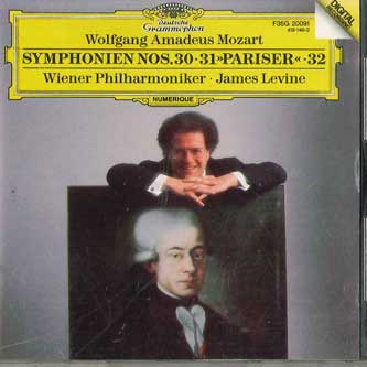 

CD MOZART Symphonien Nr.3031pariser F35G20091 DEUTSCHE GRAMMO Japan Classical Used