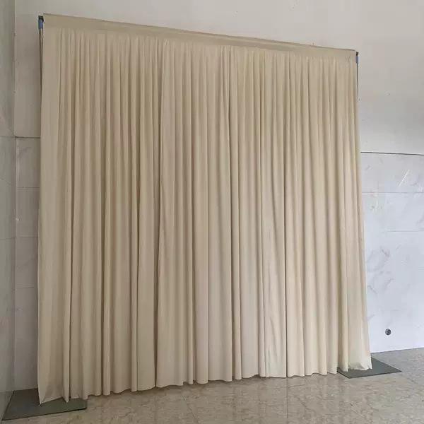Milk Silk Wedding Drape Backdrop Fabric