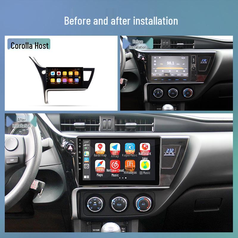 07-18 Toyota Corolla Levin Central Control Display with HD Navigation & Reversing Camera
