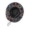 Spring Summer Big Brim Sun Hat National Style Cowboy Fisherman Hat Men Women Outdoor Sun Hat for Mountaineering and Fishing