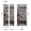 Landscape Door Stickers 3D Removable Self Adhesive Sticker Natural Scenery Wallpaper PVC Art Murals for Doors Modern Home Decor