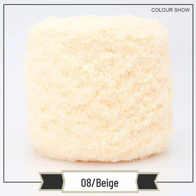 

3-прядная пряжа из кораллового флиса для полотенец - 2 мотка для вязаной вручную детской сумки, обуви, шапки, шарфа, пальто - Бесплатная доставка