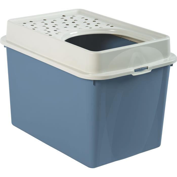 Toilet House TOP 50l - Blue (Recycled PP) - 57.2 X 39.3 X 40.4cm