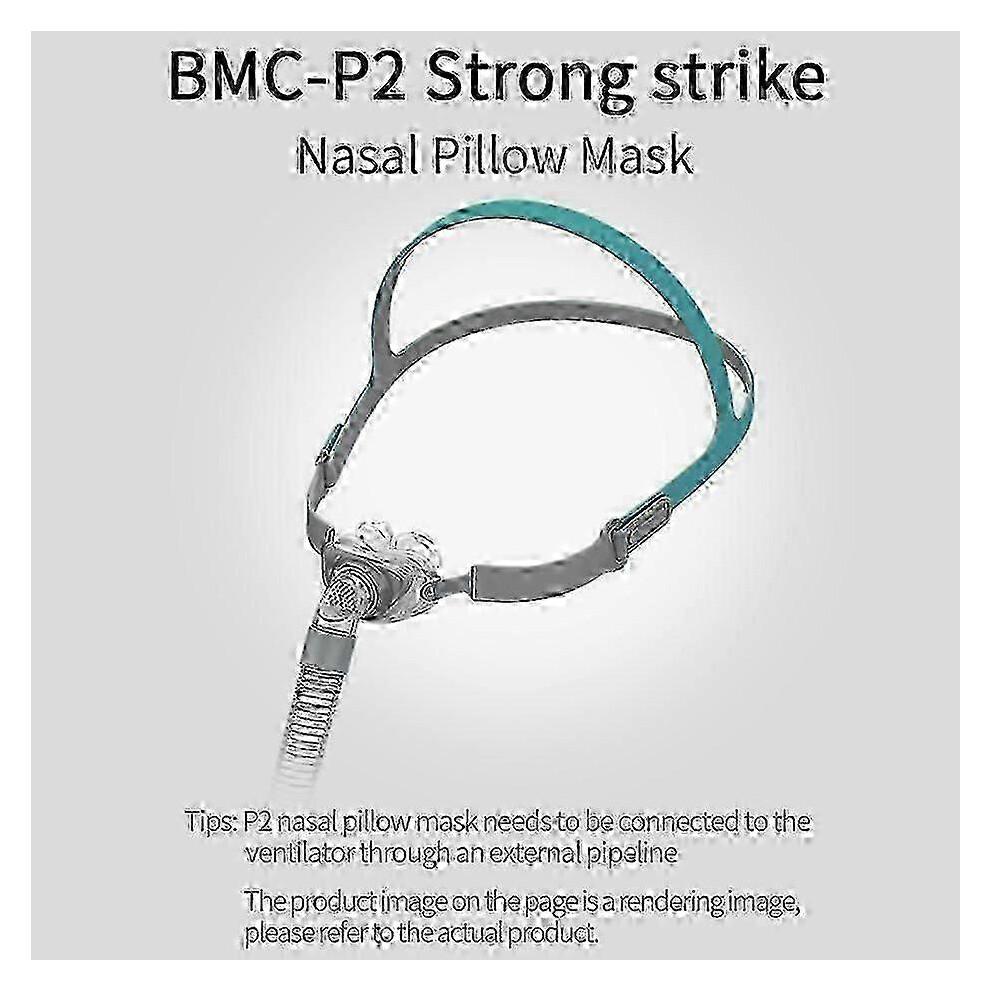 CPAP neseputeputetrekk med hodestropp for snorkereduksjon, Komfortabel passform, Størrelser S, M, L