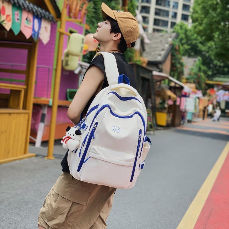 Schoolbag Korean version ins style versatile college student schoolbag female Japanese campus high school junior high school student backpack