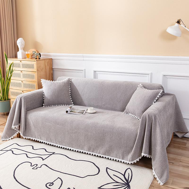 INS Style Sofa Towel Anti-Scratching Sofa Cover Cloth for Four Seasons Sofa Blanket Sofa Cover