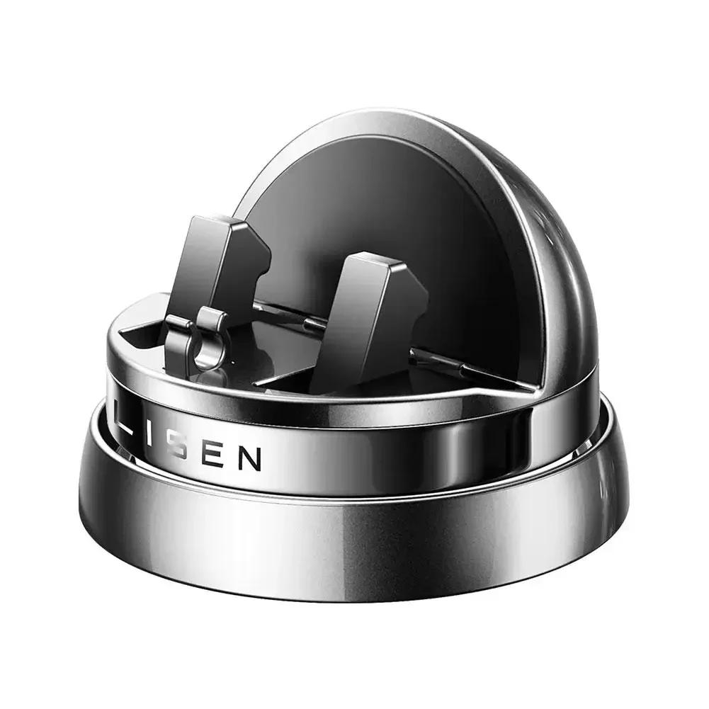 

Автомобильный держатель для телефона, крепление на приборную панель, вращающийся на 360 ° держатель сотового телефона на приборной панели, многофункциональное крепление для телефона для iPhone Samsung чёрный