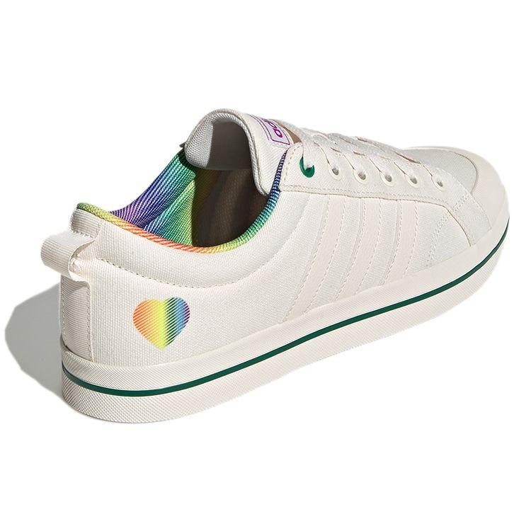 Adidas Neo Bravada Casual Sports Non-Slip Wear-Resistant Low-Top Skate Shoes Unisex Sneakers White GZ0814