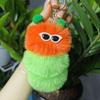 1PC Pendant Gift Car Keychain Personality Plush Doll Trendy Flu Plush Fun Cute Fashion Multicolored