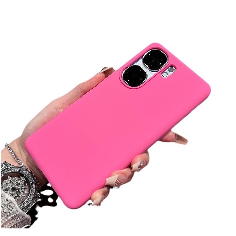 Applicable To Iqooneo1pro Mobile Phone Case, Liquid Silicone vivoS11 Simple Solid Color Anti-drop Protective Case, Advanced Sense