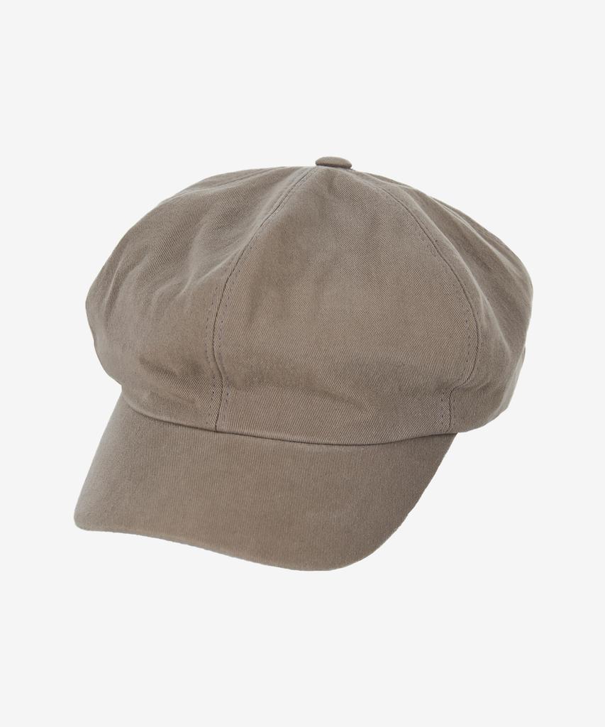 Bajal Varzar Embroidered Newsboy Cap Light Khaki