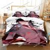 Couette Imprime Enfants Hololive Vox Akuma Bedding Set Single Twin Full Queen King Size Bed Set Aldult Kid Bedroom Duvet Cover9